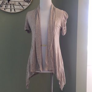 Small beige cardigan